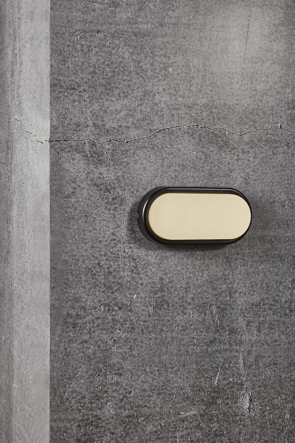 Nordlux Cuba Bright Oval (černá) Venkovní nástěnná svítidla plast, kov IP54 2019191003