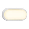 Nordlux Cuba Bright Oval (bílá) Venkovní nástěnná svítidla plast, kov IP54 2019191001