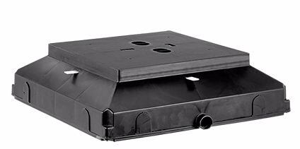 CONTROCASSA STEEL SQUARE 34 310379