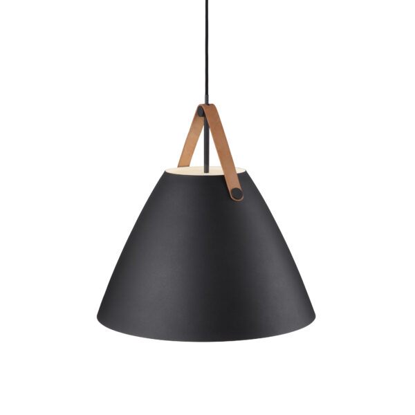 Nordlux Strap 48 (černá) kov, kůže IP20 84353003