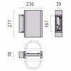BRACKET NIKKOplus 27 GR/MET 000421