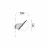 CHIP CORNER BRACKET (ANGLED M.) 000792