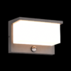 Trio 240969142 LED nástěnné svítidlo Nestos 1x13W | 1300lm | 3000K | IP54 - senzor pohybu, antracit