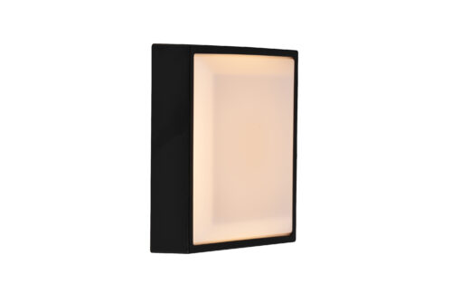 Nordlux Oliver Square (černá) Venkovní nástěnná svítidla plast IP54 2218251003