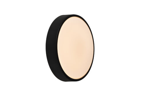 Nordlux Oliver Round (černá) Venkovní nástěnná svítidla plast IP54 2218261003