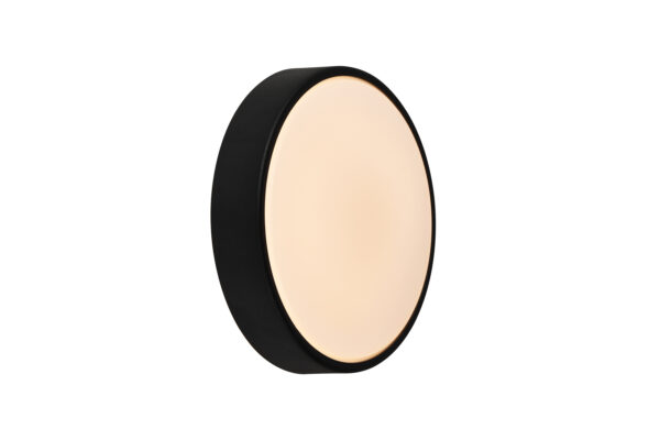 Nordlux Oliver Round (černá) Venkovní nástěnná svítidla plast IP54 2218261003