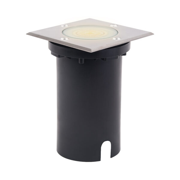 Nordlux Andor Square (nerezová ocel) Venkovní vestavné zemní osvětlení hliník, ocel IP67 2218410034
