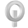 MASKpl ROUND 22 S/EW 830 WH87 3105006