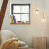 Nordlux Chisell 15 (mosaz) kov, sklo IP20 2312053035