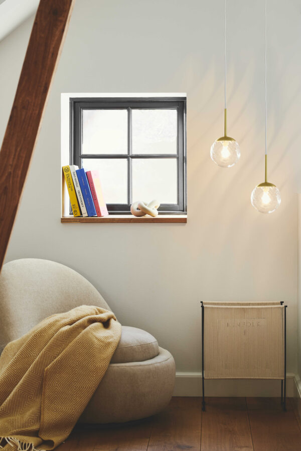 Nordlux Chisell 15 (mosaz) kov, sklo IP20 2312053035