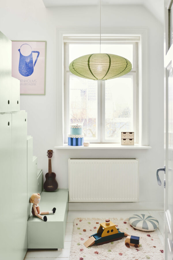 Nordlux Villo (olivově zelená) papír 2213253223