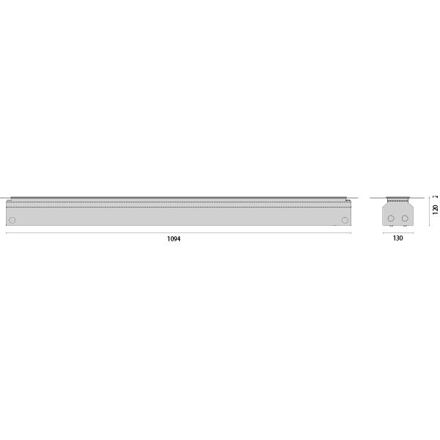RECESSED BOX L1094 STRIP SQ I 310424