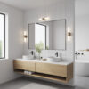 Nordlux Helva Double Basic (dřevo) plast IP44 2015311004