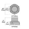 RECESSED BOX CRICKET pl 10 3109879