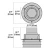 RECESSED BOX CRICKET pl 10 RGBW 3113571