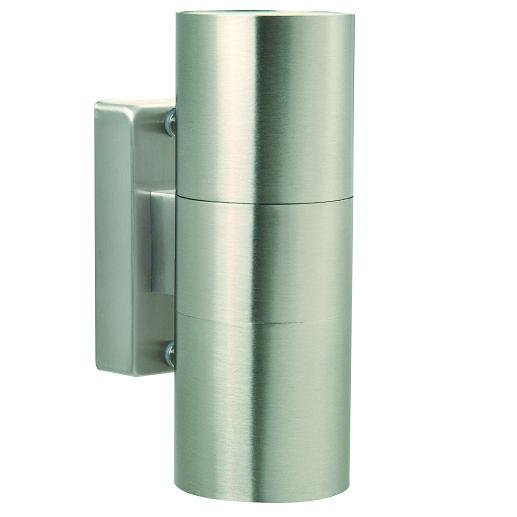 Nordlux Tin (nerezová ocel) Venkovní nástěnná svítidla kov, sklo IP54 21279134