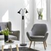 Nordlux Ray (černá) kov, sklo IP20 72224003
