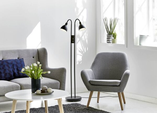Nordlux Ray (černá) kov, sklo IP20 72224003