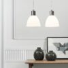 Nordlux Ray 2-kit (chrom, opálové sklo) kov, sklo IP20 63233033