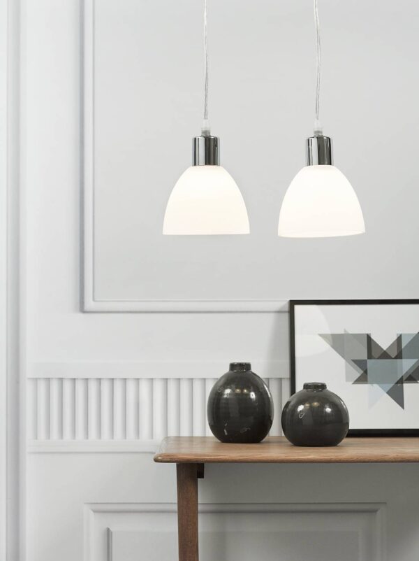 Nordlux Ray 2-kit (chrom, opálové sklo) kov, sklo IP20 63233033