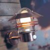 Nordlux Blokhus Sensor (měď) Venkovní nástěnná světla s čidlem kov, sklo IP54 25031030