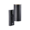 Nordlux Tin Maxi Sensor (černá) Venkovní nástěnná světla s čidlem kov, sklo IP54 21519103