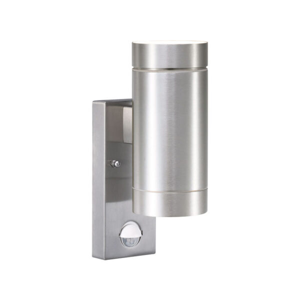 Nordlux Tin Maxi Sensor (hliník) Venkovní nástěnná světla s čidlem kov, sklo IP54 21519129