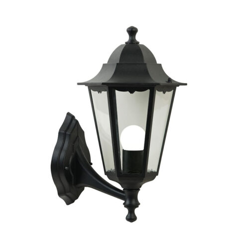 Nordlux Cardiff Up (černá) Venkovní nástěnná svítidla hliník, sklo IP44 74371003