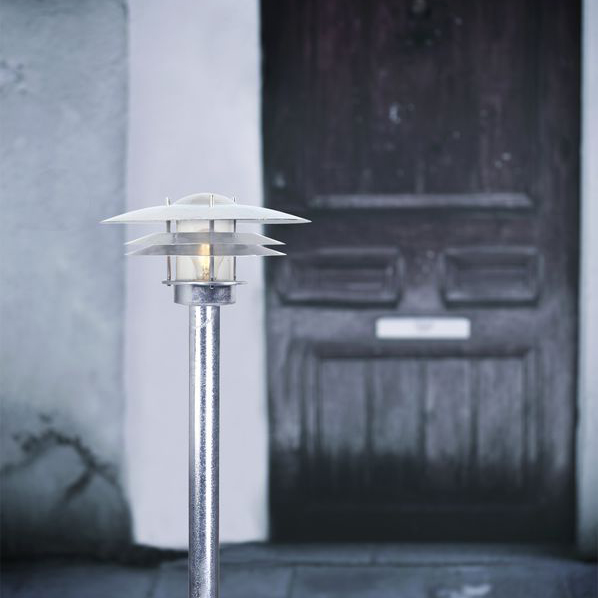 Nordlux Amalienborg (galvanizovaná ocel) Venkovní zahradní sloupky galvanizovaná ocel, sklo IP54 10600319