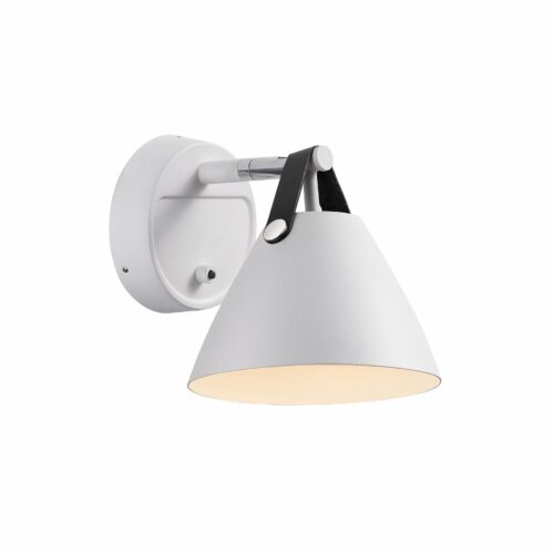 Nordlux Strap 15 (bílá) kov, kůže IP20 84291001