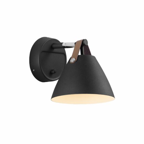 Nordlux Strap 15 (černá) kov, kůže IP20 84291003