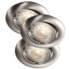 Nordlux Recess 3-KIT (broušená ocel) kov IP23 84650032