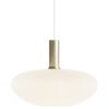Nordlux Alton (Ø35cm) opálové sklo, mosaz/černá sklo, kov IP20 48973001