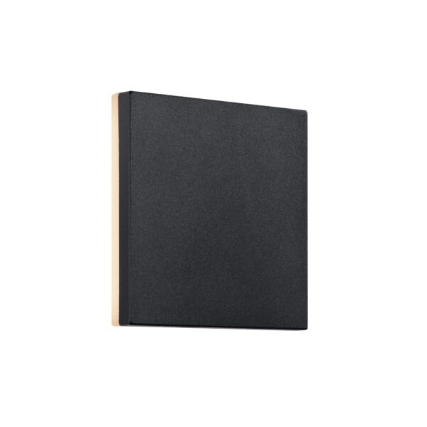 Nordlux Artego Square (černá, opálové sklo) Venkovní nástěnná svítidla kov, plast IP54 46951003