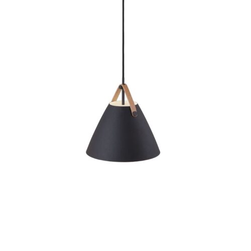 Nordlux Strap 27 (černá) kov, kůže IP20 84333003