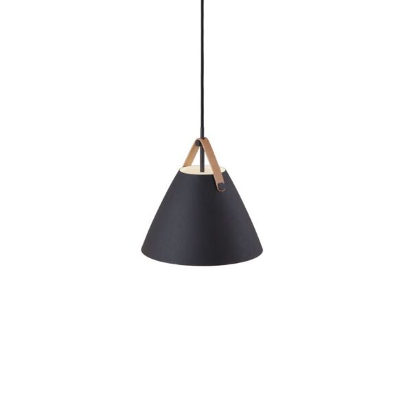 Nordlux Strap 27 (černá) kov, kůže IP20 84333003