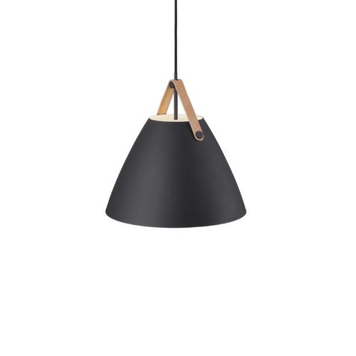 Nordlux Strap 36 (černá) kov, kůže IP20 84343003