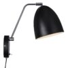 Nordlux Alexander (černá) kov, plast IP20 48621003
