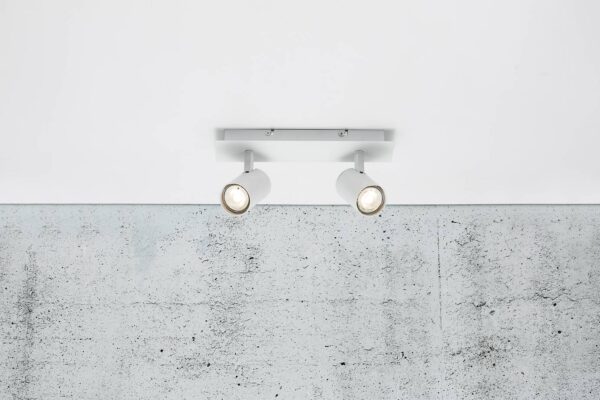 Nordlux Frida 2-spot (bílá) kov, plast IP20 49810101
