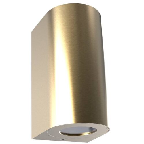 Nordlux Canto Maxi 2 (mosaz) Venkovní nástěnná svítidla hliník IP44 49721035