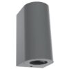 Nordlux Canto Maxi 2 (šedá) Venkovní nástěnná svítidla hliník IP44 49721010