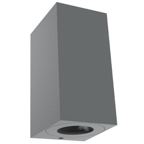 Nordlux Canto Maxi Kubi 2 (šedá) Venkovní nástěnná svítidla hliník, kov IP44 49731010