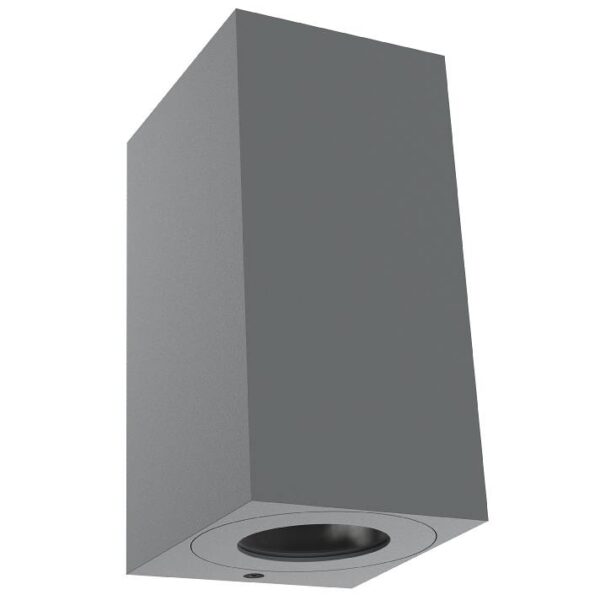 Nordlux Canto Maxi Kubi 2 (šedá) Venkovní nástěnná svítidla hliník, kov IP44 49731010
