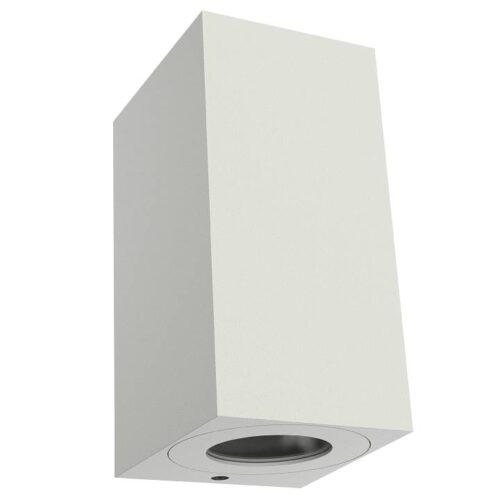 Nordlux Canto Maxi Kubi 2 (bílá) Venkovní nástěnná svítidla hliník, kov IP44 49731001