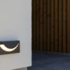 Lutec LT6402801118 LED venkovní nástěnné svítidlo LUPS  | 14W integrovaný LED zdroj | 450lm | 3000K