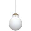 Nordlux Raito round (Ø22cm) opálové sklo, mosaz sklo, kov IP20 48013001