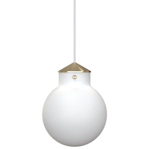 Nordlux Raito round (Ø22cm) opálové sklo, mosaz sklo, kov IP20 48013001