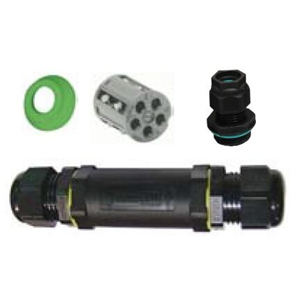 THR.400.S5D Spojka 5p, vývod. D=17 IP68
