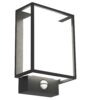 Nordlux Nestor sensor (černá) Venkovní nástěnná světla s čidlem hliník, plast IP44 49051503