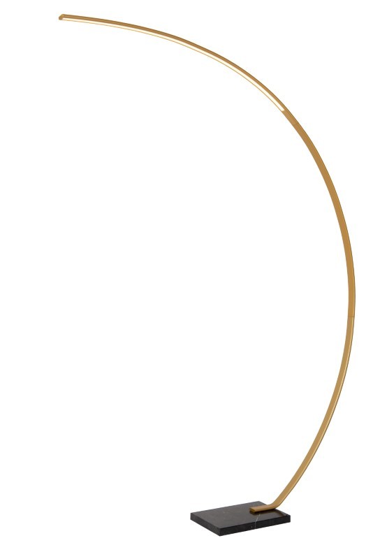 Lucide L447001102 LED stojací lampa CURVE  | 15W integrovaný LED zdroj | 540lm | 2700K